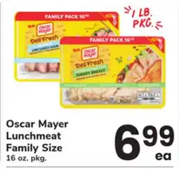 ACME Oscar Mayer Lunchmeat Family offer