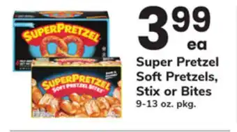 ACME Super Pretzel Soft Pretzels, Stix or Bites offer
