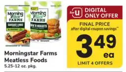 ACME Morningstar Farms Meatless Foods offer