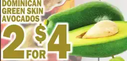 Bravo Supermarkets DOMINICAN GREEN SKIN AVOCADOS offer