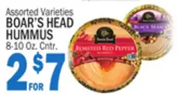 Bravo Supermarkets BOAR'S HEAD HUMMUS offer