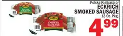 Bravo Supermarkets ECKRICH SMOKED SAUSAGE offer