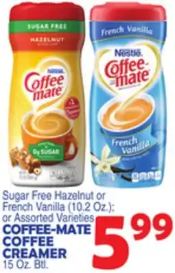 Bravo Supermarkets COFFEE-MATE COFFEE CREAMER 15 Oz. Btl offer