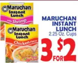 Bravo Supermarkets MARUCHAN INSTANT LUNCH offer