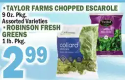 Bravo Supermarkets TAYLOR FARMS CHOPPED ESCAROLE offer