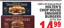 Bravo Supermarkets HOLTEN'S CHOP HOUSE SMASHED BURGERS offer
