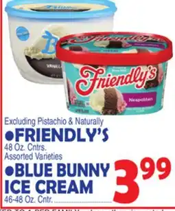 Bravo Supermarkets FRIENDLY'S 48 Oz. Cntrs offer