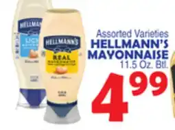 Bravo Supermarkets HELLMANN'S MAYONNAISE offer
