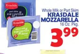 Bravo Supermarkets KRASDALE MOZZARELLA offer