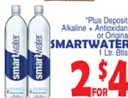 Bravo Supermarkets SMARTWATER offer