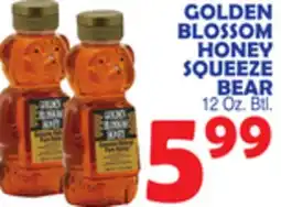 Bravo Supermarkets GOLDEN BLOSSOM HONEY SQUEEZE BEAR offer