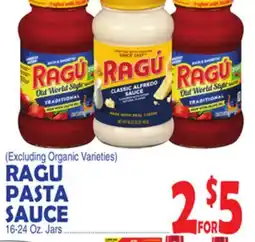 Bravo Supermarkets RAGU PASTA SAUCE offer