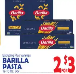 Bravo Supermarkets BARILLA PASTA offer