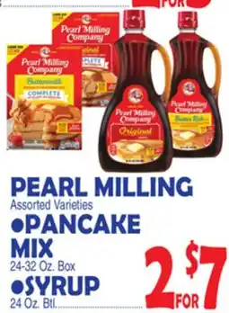 Bravo Supermarkets PEARL MILLING PANCAKE MIX, SYRUP offer
