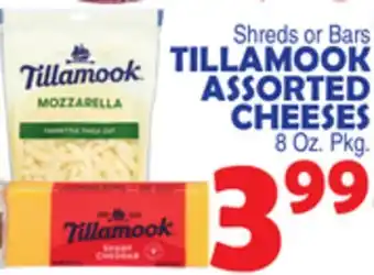 Bravo Supermarkets TILLAMOOK ASSORTED CHEESES offer