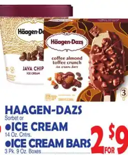 Bravo Supermarkets HAAGEN-DAZS Sorbet or • ICE CREAM offer