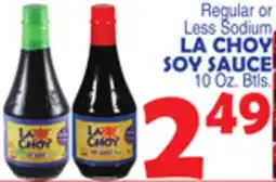 Bravo Supermarkets LA CHOY SOY SAUCE offer