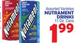 Bravo Supermarkets NUTRAMENT DRINKS offer