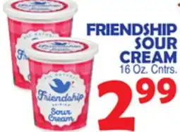Bravo Supermarkets FRIENDSHIP SOUR CREAM offer