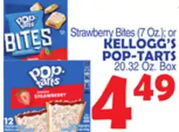 Bravo Supermarkets KELLOGG'S POP-TARTS 20.32 Oz. Box offer