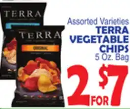 Bravo Supermarkets TERRA VEGETABLE CHIPS offer