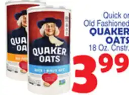 Bravo Supermarkets QUAKER OATS offer
