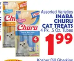 Bravo Supermarkets INABA CHURU CAT TREATS offer