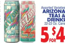 Bravo Supermarkets ARIZONA TEAS & DRINKS offer