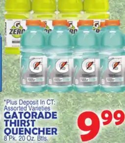 Bravo Supermarkets GATORADE THIRST QUENCHER offer