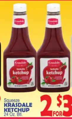 Bravo Supermarkets KRASDALE KETCHUP offer