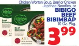 Bravo Supermarkets BIBIGO BEEF BIBIMBAP 10 Oz. Pkg offer