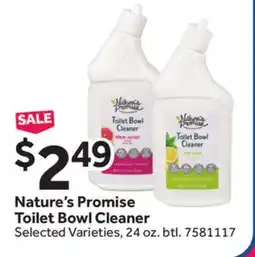 Stop&Shop Nature's Promise Toilet Bowl Cleaner offer
