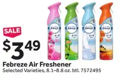 Stop&Shop Febreze Air Freshener offer