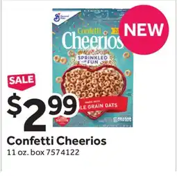 Stop&Shop Confetti Cheerios offer