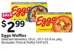 Stop&Shop Eggo Waffles offer
