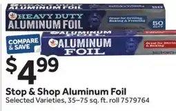 Stop&Shop Stop & Shop Aluminum Foil offer