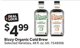 Stop&Shop Bizzy Organic Cold Brew offer