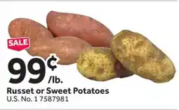 Stop&Shop Russet or Sweet Potatoes offer