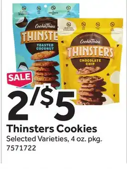 Stop&Shop Thinsters Cookies offer
