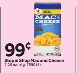 Stop&Shop Stop & Shop Mac and Cheese offer