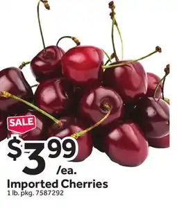 Stop&Shop Imported Cherries offer