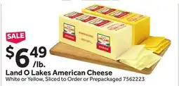 Stop&Shop Land O Lakes American Cheese offer
