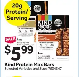 Stop&Shop Kind Protein Max Bars offer