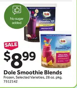 Stop&Shop Dole Smoothie Blends offer
