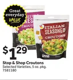 Stop&Shop Stop & Shop Croutons offer