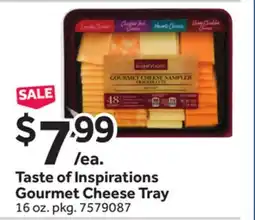 Stop&Shop Taste of Inspirations Gourmet Cheese Tray offer