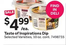 Stop&Shop Taste of Inspirations Dip offer