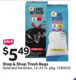 Stop&Shop Stop & Shop Trash Bags offer