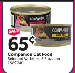 Stop&Shop Companion Cat Food offer