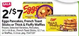Stop&Shop Eggo Pancakes, French Toast Sticks or Thick & Fluff y Waffl es offer